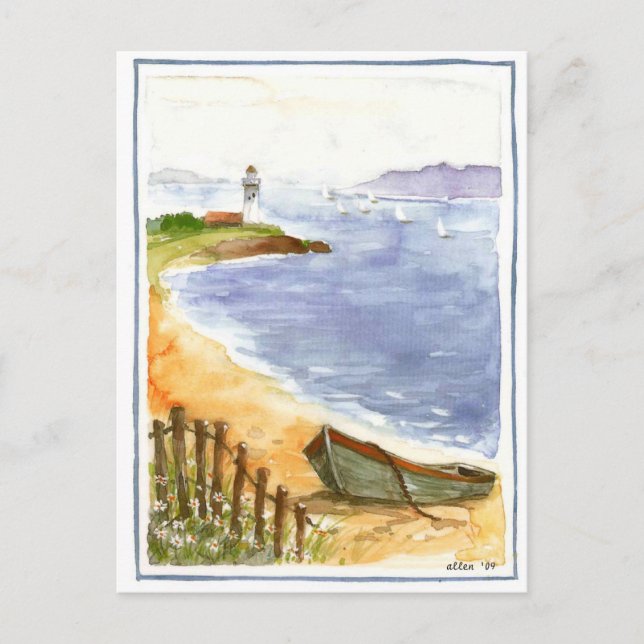 Carte Postale été (Devant)