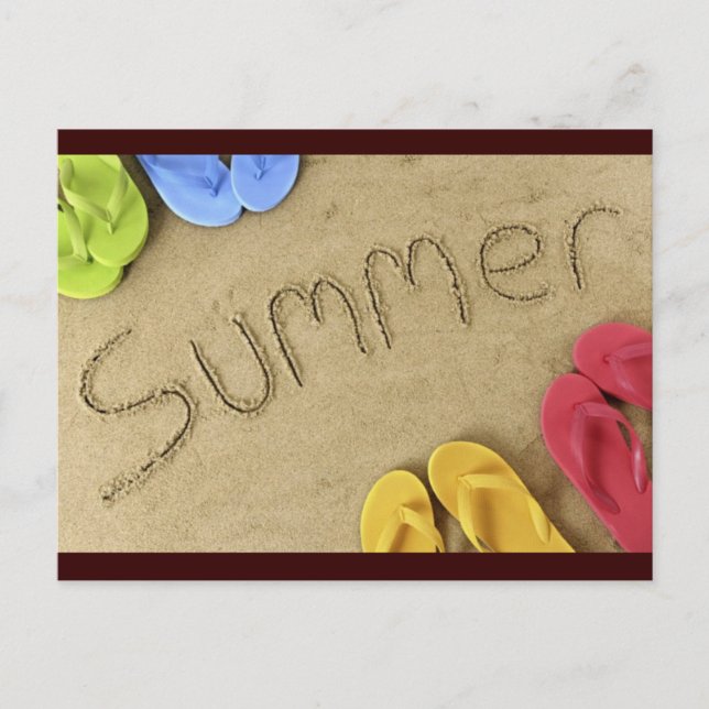 Carte Postale Été (Devant)