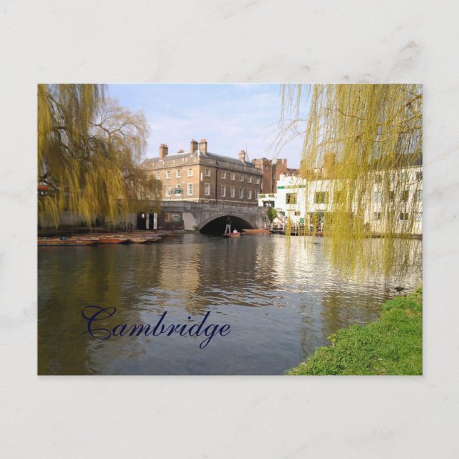 Carte Postale Été à Cambridge (Devant)
