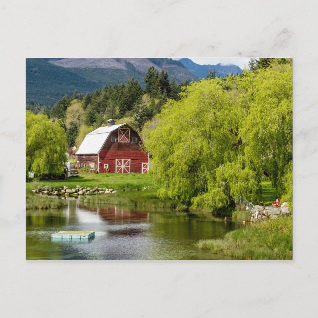 Carte Postale Été à la ferme (Devant)