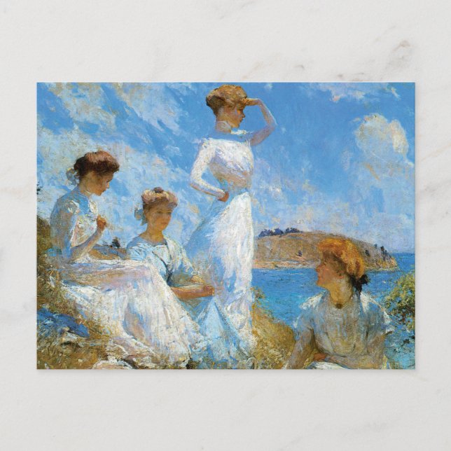 Carte Postale Été à la plage (Devant)