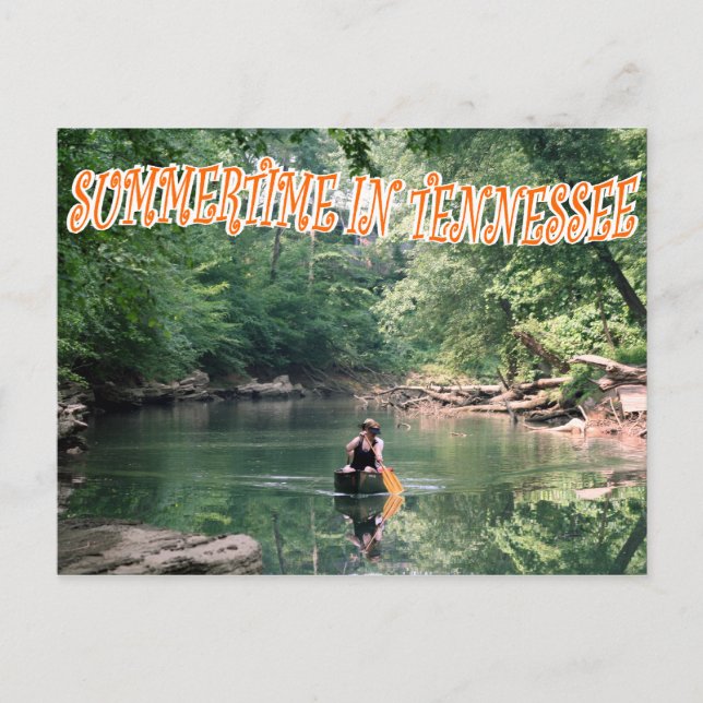 CARTE POSTALE ÉTÉ AU TENNESSEE (Devant)