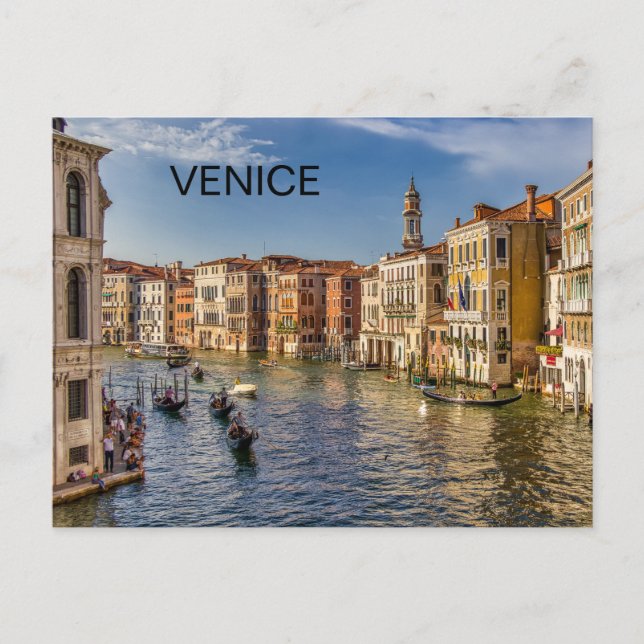 Carte Postale Été de Venise (Devant)