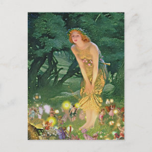 Carte Postale Été enchanté : Fantastique Réimagination