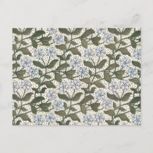 Carte Postale Été Périwinkel Fleur Plutôt Élégant Floral