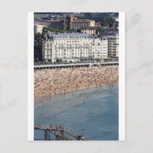 Carte Postale Eté San Sebastian Beach Pays basque