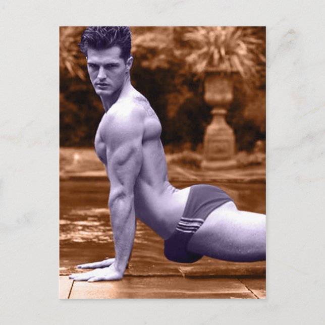 Carte Postale Étendue du pool (Devant)