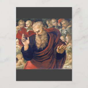 Carte Postale eterno e angeli par Raffaello Sanzio da Urbino