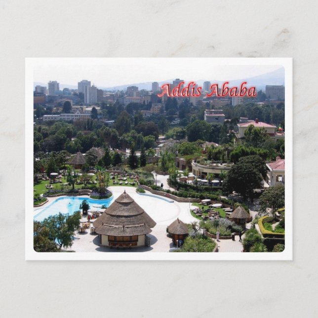 Carte Postale Éthiopie - Addis-Abeba - (Devant)