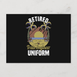 Carte Postale Étirage Steam Conductor