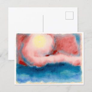 Carte Postale Etoile du soir   Georgia O'Keeffe  