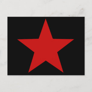 Carte Postale Étoile rouge