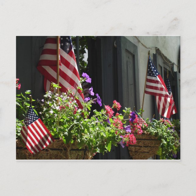 Carte Postale Étoiles et bandes (Devant)