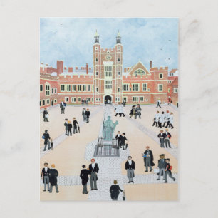 Carte Postale Eton College School Yard 1991