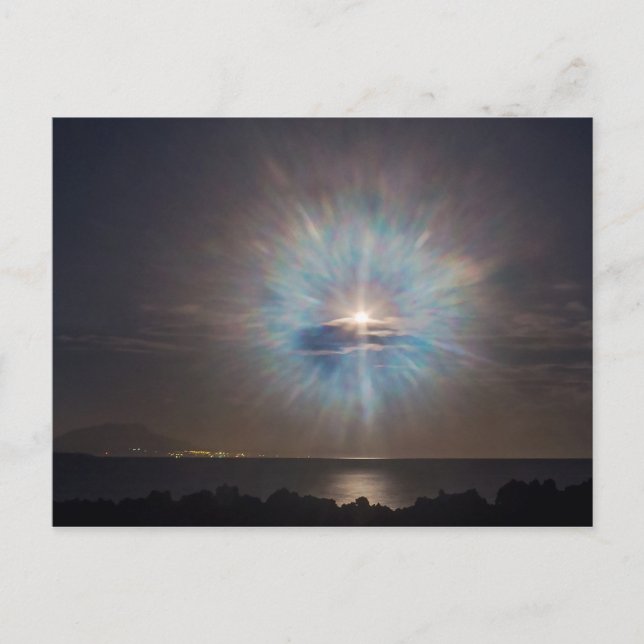 Carte Postale Étrange Lune (Devant)