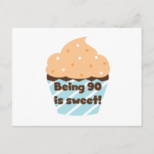 Carte Postale Etre 90 est Sweet Birthday T-shirts et cadeaux