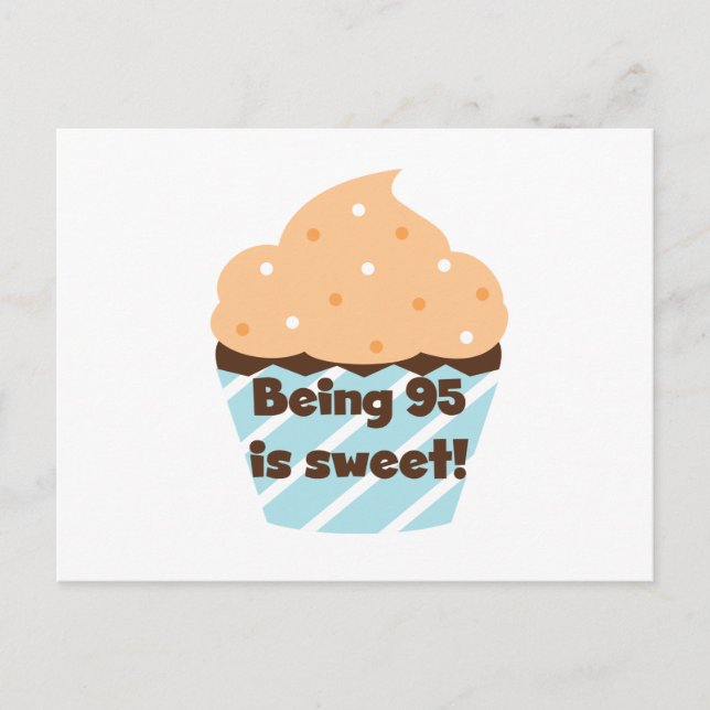 Carte Postale Etre 95 est doux t-shirts et cadeaux d'anniversair (Devant)