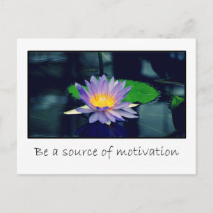 Carte Postale Être une source de motivation