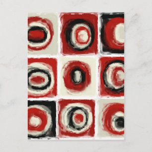 Carte Postale Étude de couleur du blanc de neige