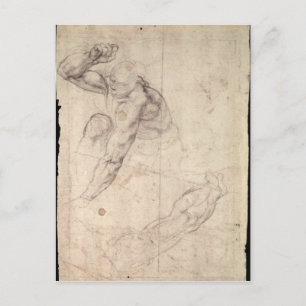 Carte Postale Étude de figure masculine