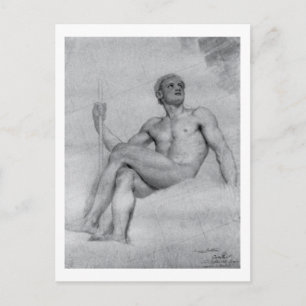 Carte Postale Étude de Mars par Anton Mengs