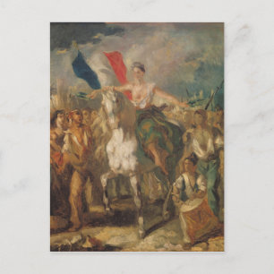 Carte Postale Étude pour 'Liberty', 1830