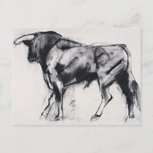 Carte Postale Étude Toro Azul