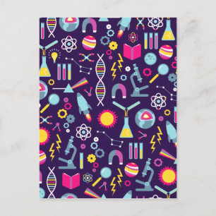 Carte Postale Études scientifiques