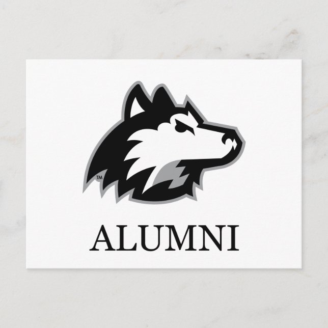 Carte Postale Étudiants de NIU Huskies (Devant)