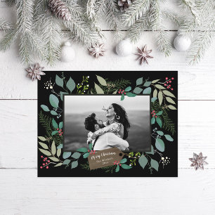 Carte Postale Eucalyptus Holly Juniper photo encadrée vacances
