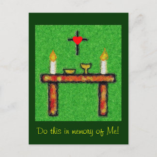 Carte Postale Eucharistie II