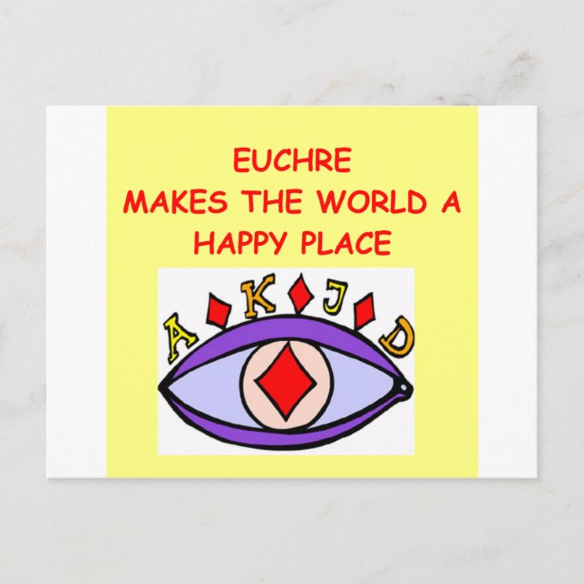 Carte Postale euchre (Devant)