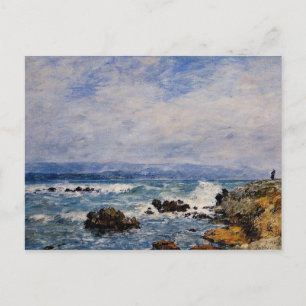 Carte Postale Eugene Boudin : Antibes, la pointe de l'Îlot