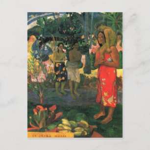 Carte Postale Eugène Henri Paul Gauguin - La Orana