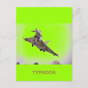 CARTE POSTALE EUROFIGHTER TYPHOON
