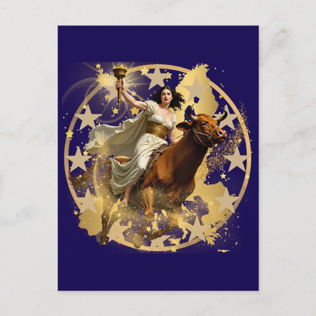 Carte Postale Europa Aurora (Devant)