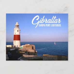 Carte Postale Europa Point Lighthouse à Gibraltar