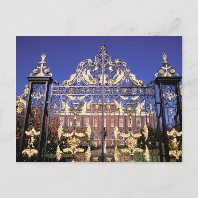 Carte Postale Europe, Angleterre, Londres. Porte dorée en dehors (Devant)