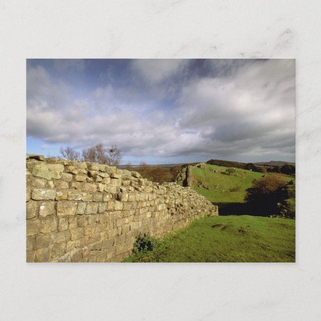 Carte Postale Europe, Angleterre, Northumberland. Hadrien (Devant)