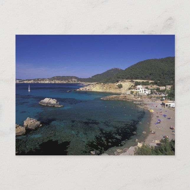 Carte Postale Europe, Espagne, Baléares, Ibiza, Cala de (Devant)