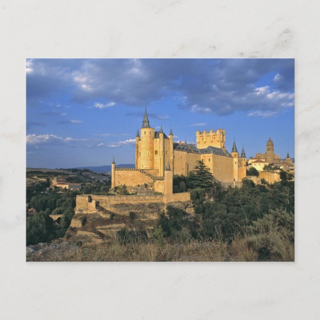 Carte Postale Europe, Espagne, Ségovie. L'Alcazar, un monde (Devant)