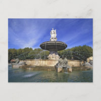 Europe, France, Aix-en-Provence. Fontaine de
