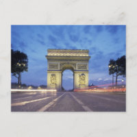 Europe, France, Paris. Arc de Triomphe