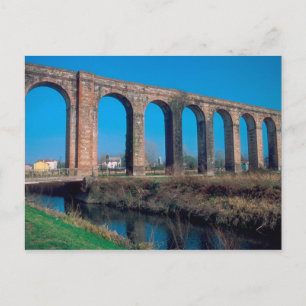 Carte Postale Europe, Italie. Aqueduc près de Lucques.