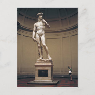 Carte Postale Europe, Italie, Florence. La taille réelle de