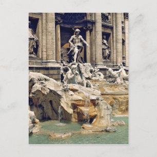 Carte Postale Europe, Italie, Rome. Des pièces de monnaie jonche