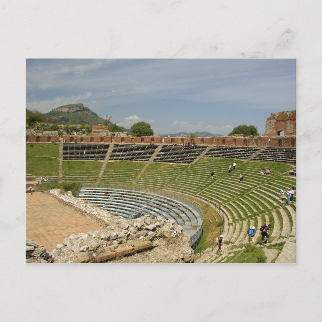 Carte Postale Europe, Italie, Sicile, Taormina. 3ème siècle 2 (Devant)