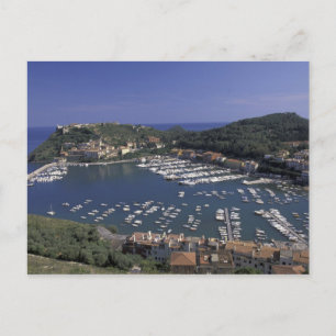 Carte Postale Europe, Italie, Toscane, Porto Ercole, Vue de