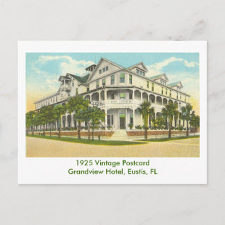 Carte Postale Eustis, FL - Grandview Hotel - 1925