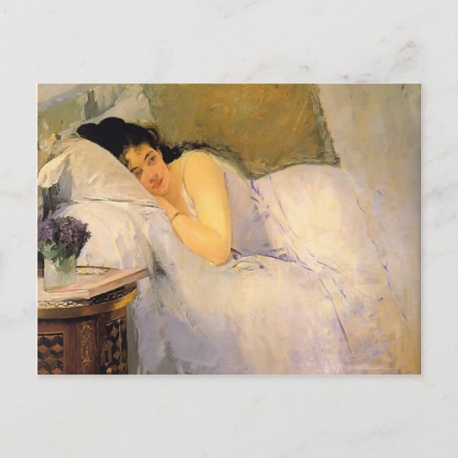 Carte Postale Eva Gonzales - Réveil des femmes (Devant)